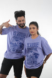 Classic Car Unisex Over Size Tee