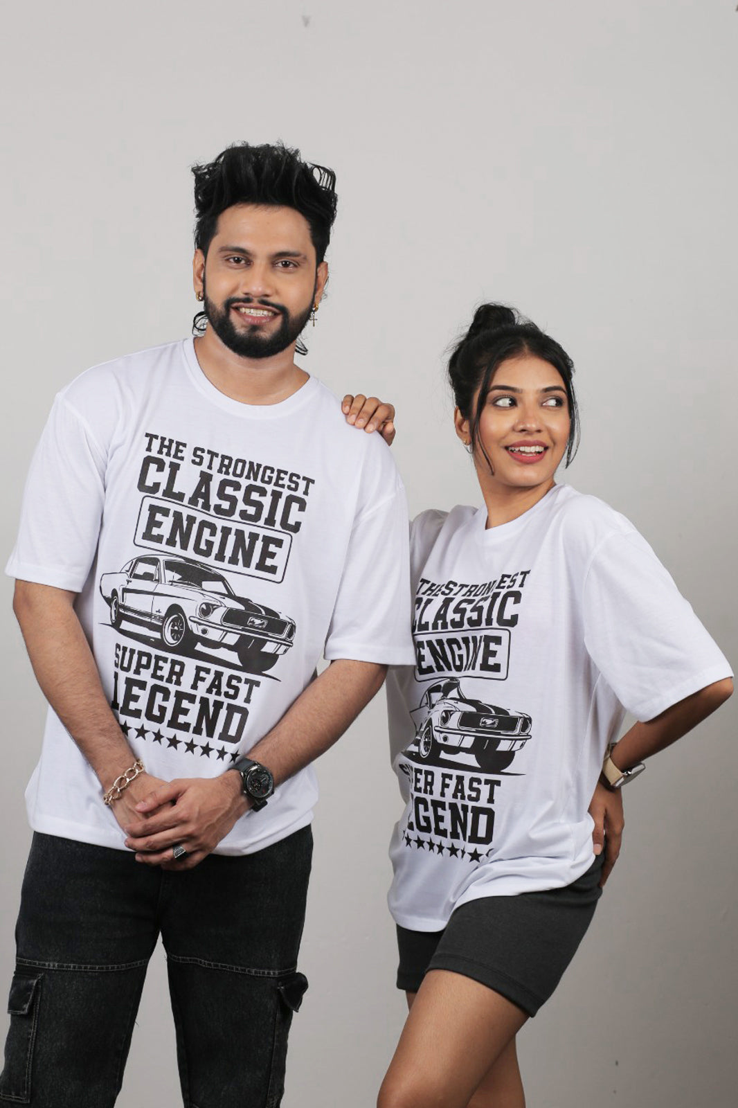 Classic Car Unisex Over Size Tee