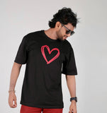 Heartfelt love Over Size Tee