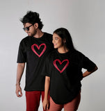 Heartfelt love Over Size Tee