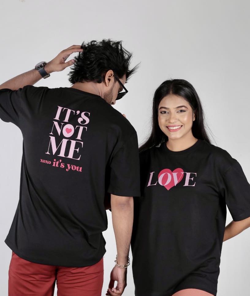 Forever Love Unisex Over Size Tshirt