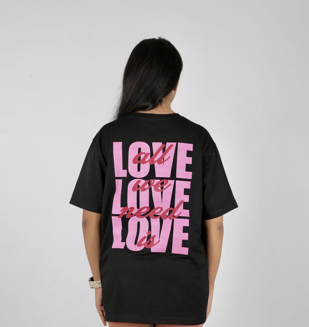 Heartfelt love Over Size Tee