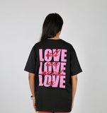 Heartfelt love Over Size Tee