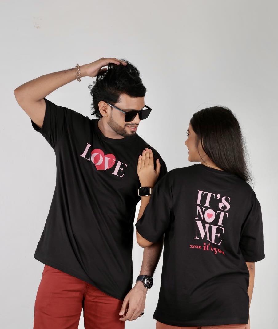 Forever Love Unisex Over Size Tshirt
