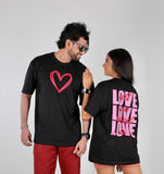 Heartfelt love Over Size Tee