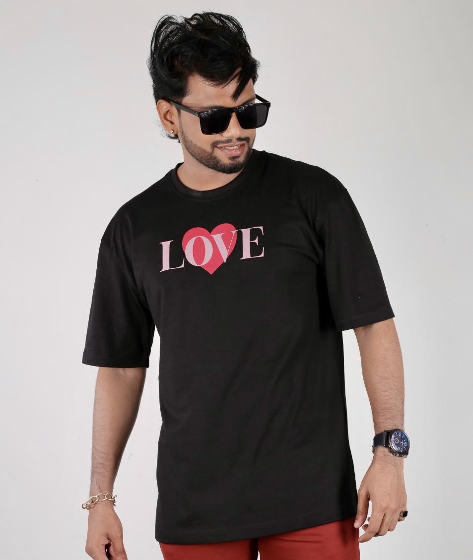 Forever Love Unisex Over Size Tshirt