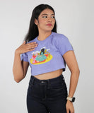 Picnic Day Ladies Crop Top