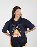 Summer Picnic Unisex Oversized Tee