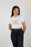 Enjoyed In The Sun Ladies Crop Top