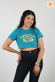 Enjoyed In The Sun Ladies Crop Top
