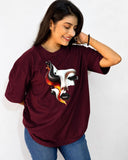 Midnight Muse Graphic Oversize Tee