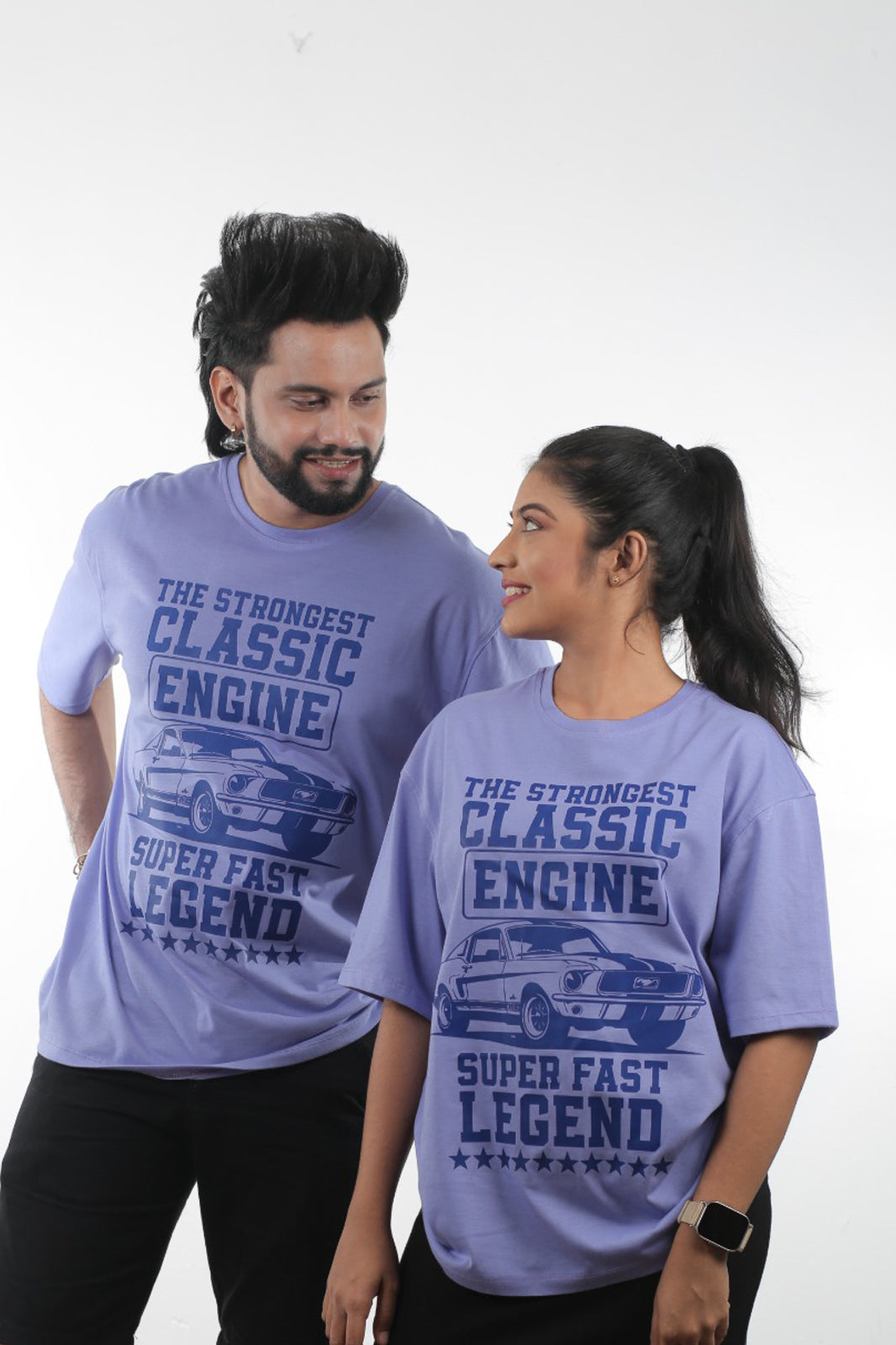 Classic Car Unisex Over Size Tee