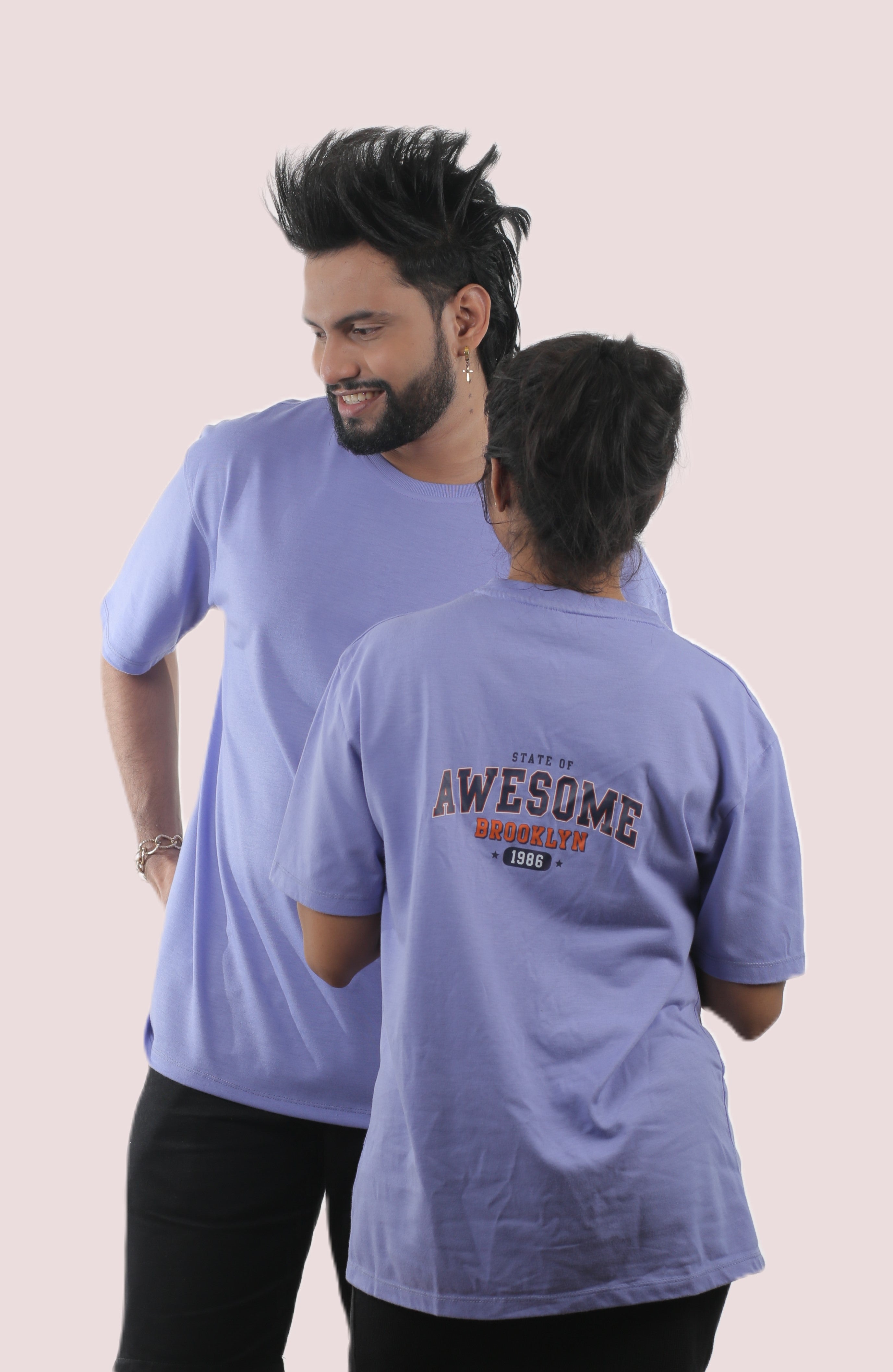 Awesome Brooklyn Unisex Oversized Tee