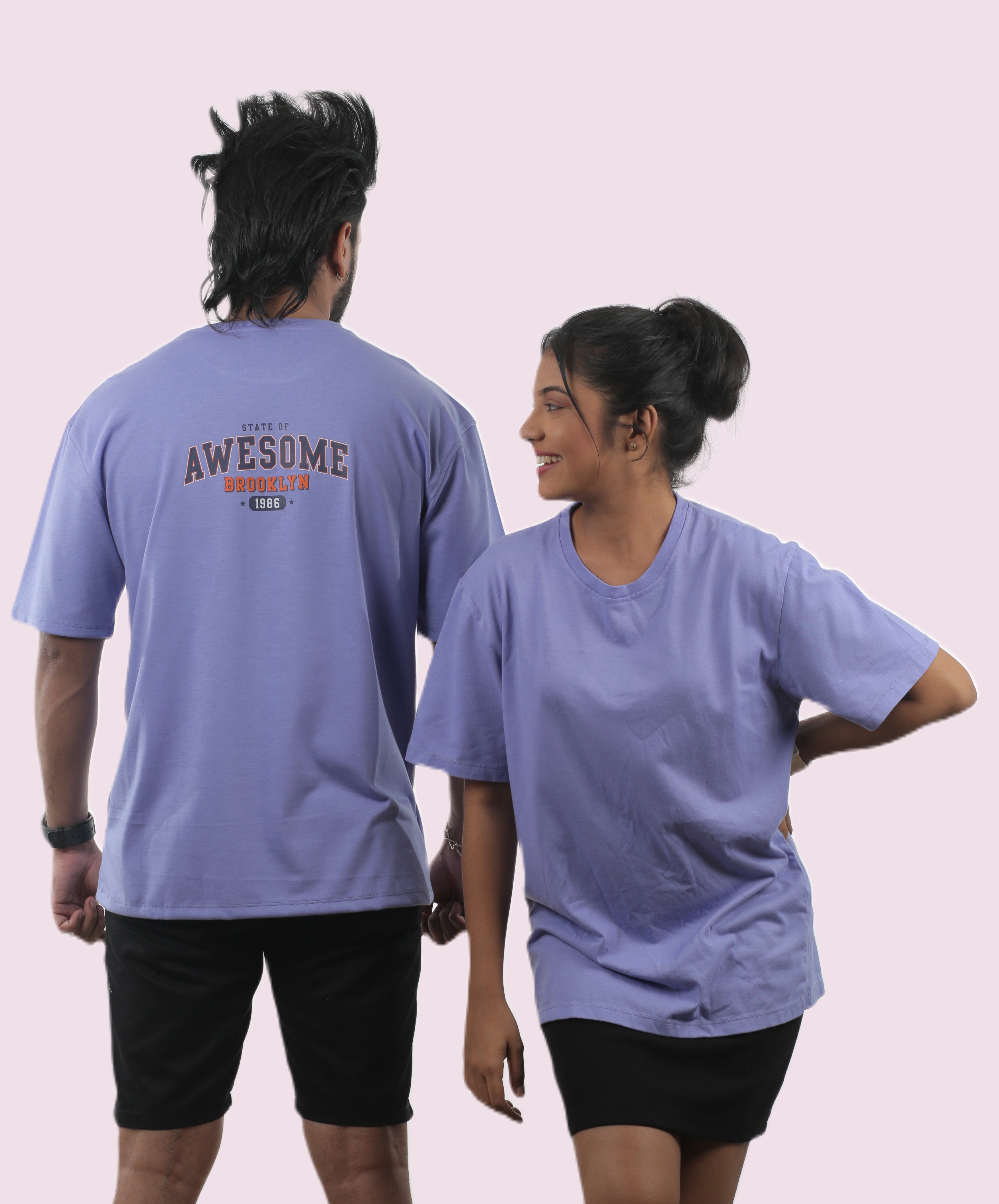 Awesome Brooklyn Unisex Oversized Tee
