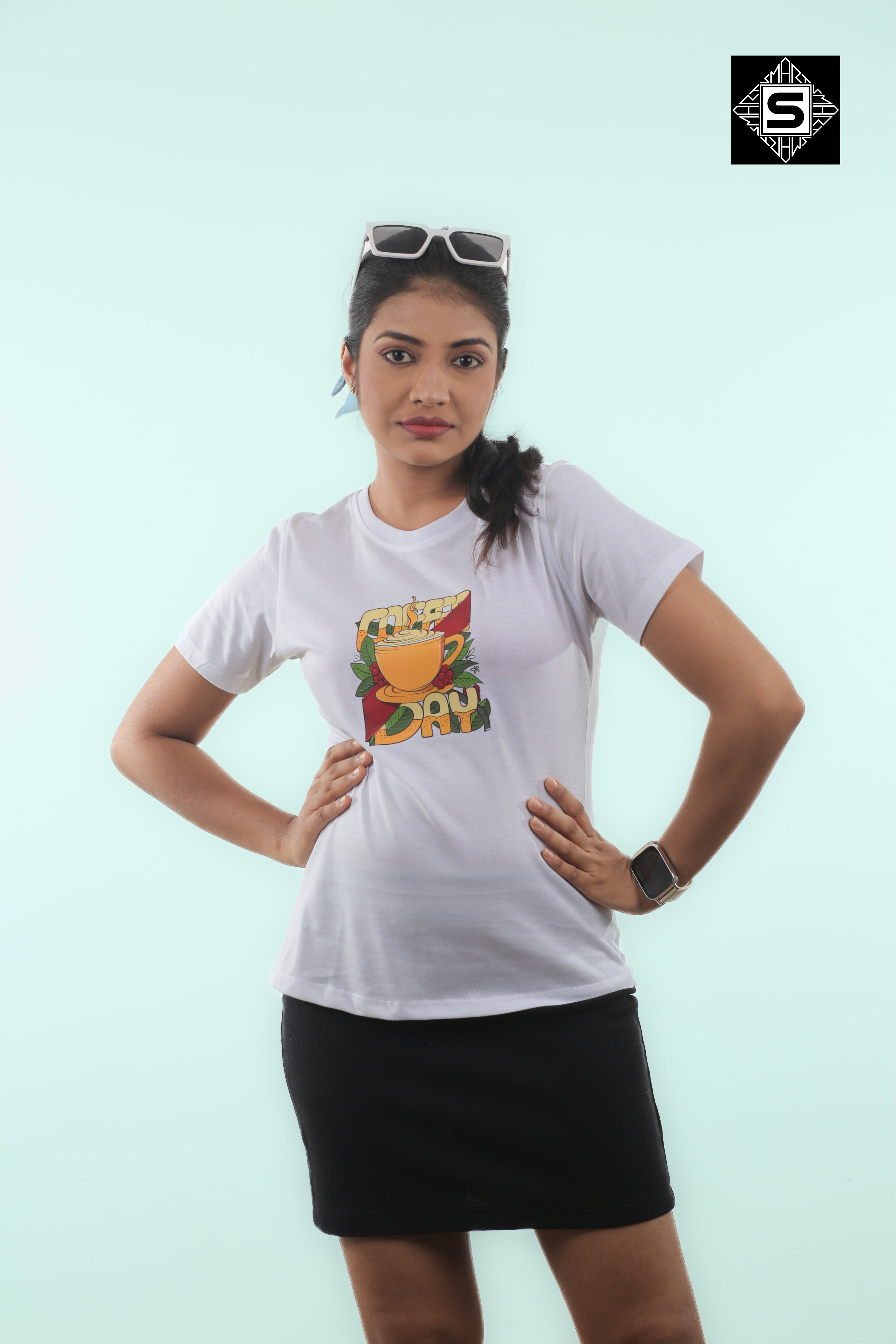 Cofee Day Ladies Regular Tshirt