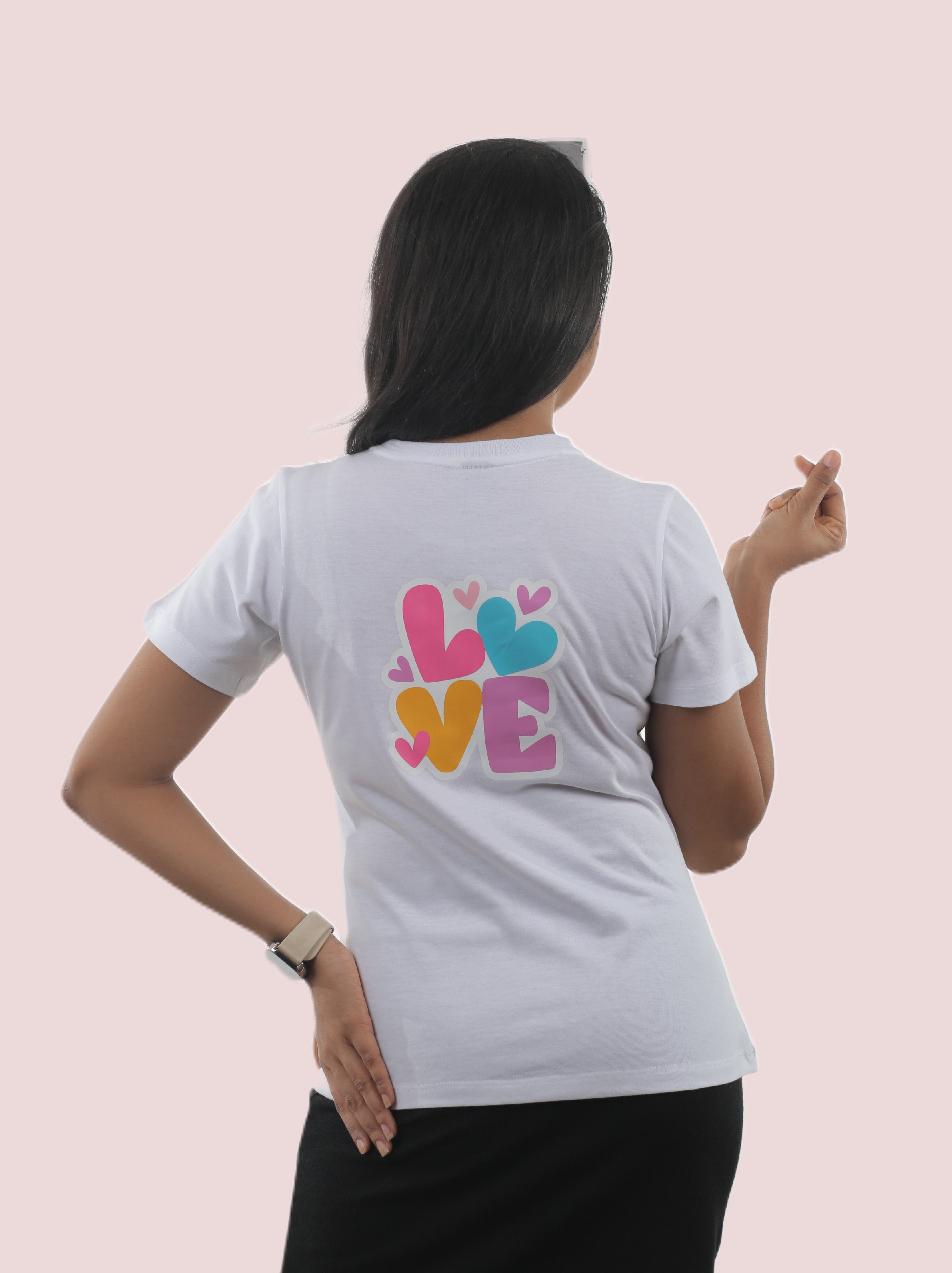 Love Pop Graphic Ladies Tee