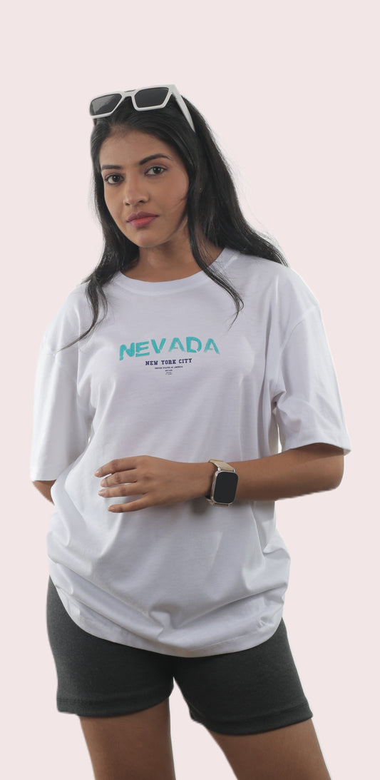 Nevada Unisex Oversized Tee