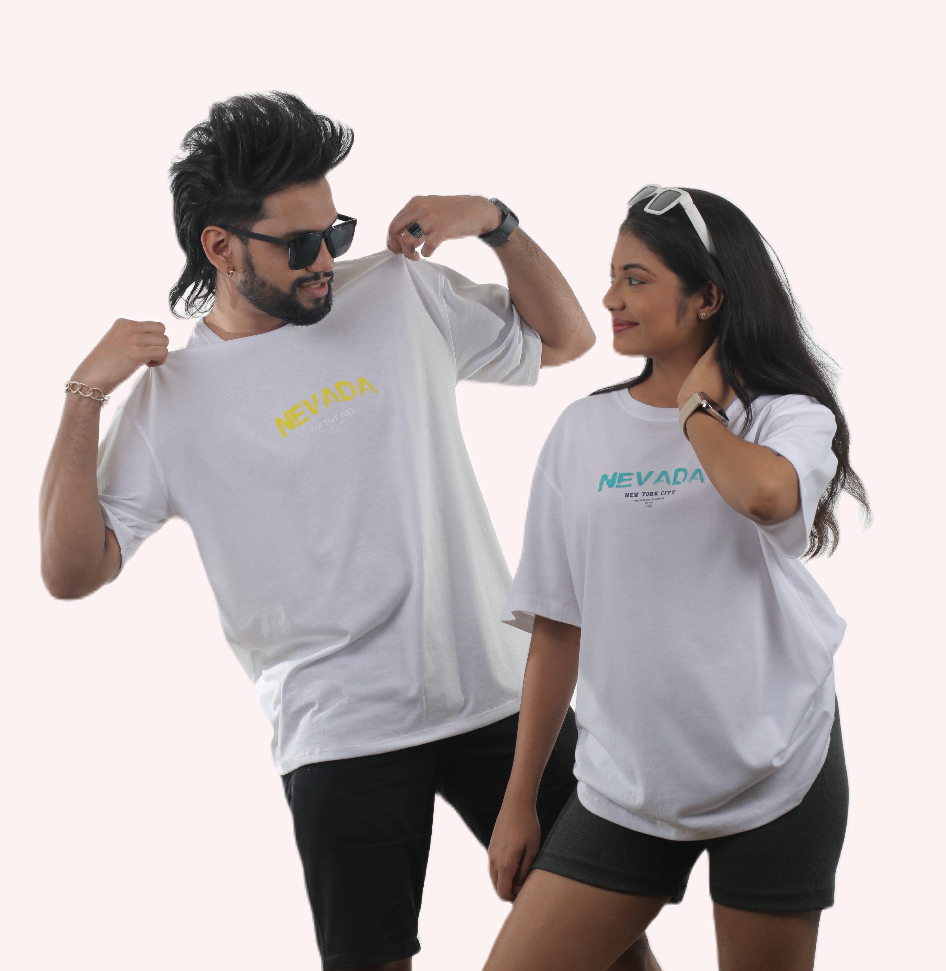 Nevada Unisex Oversized Tee