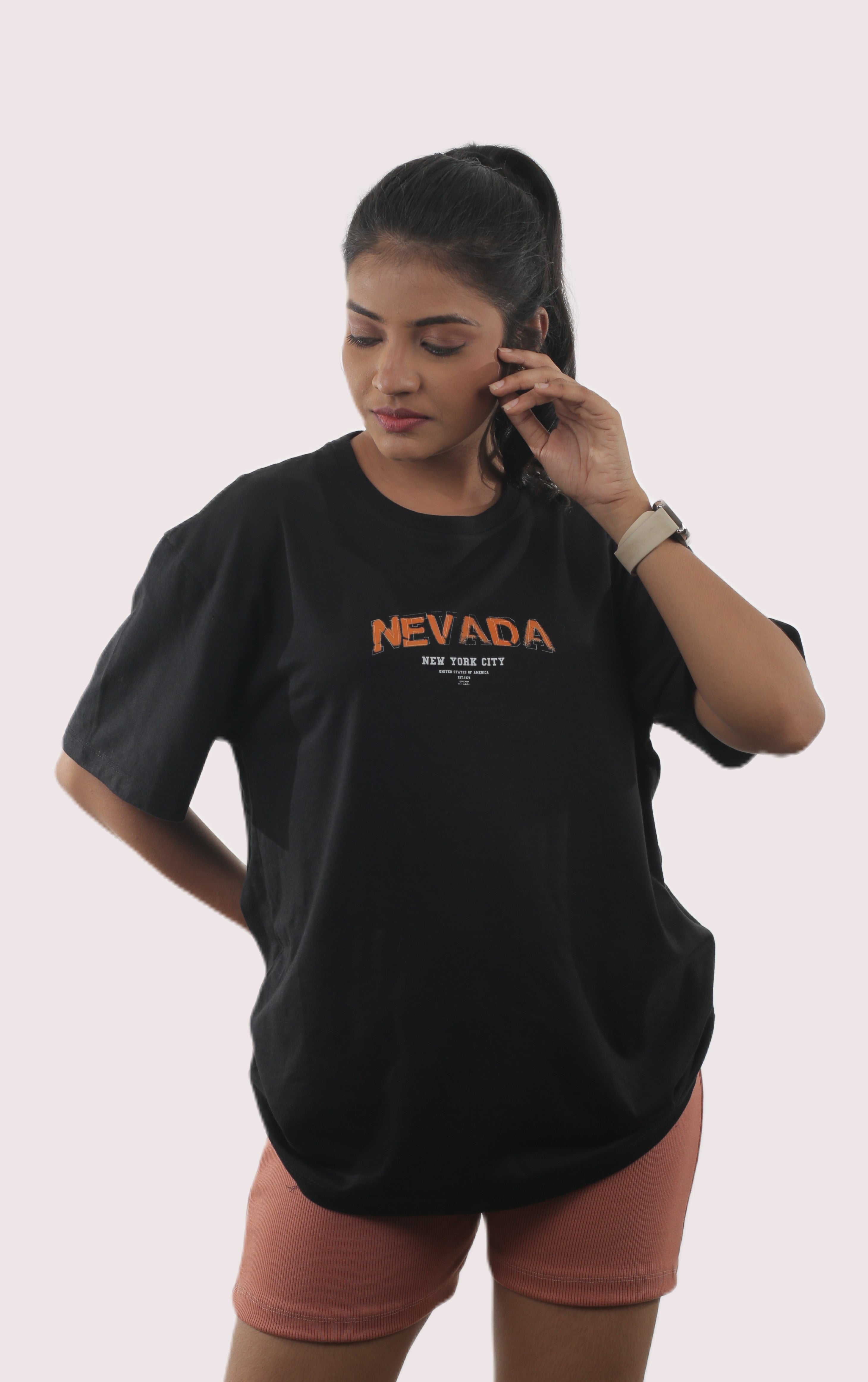 Nevada Unisex Oversized Tee