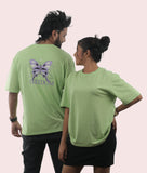 Freedom Butterfly Unisex Oversized Tee