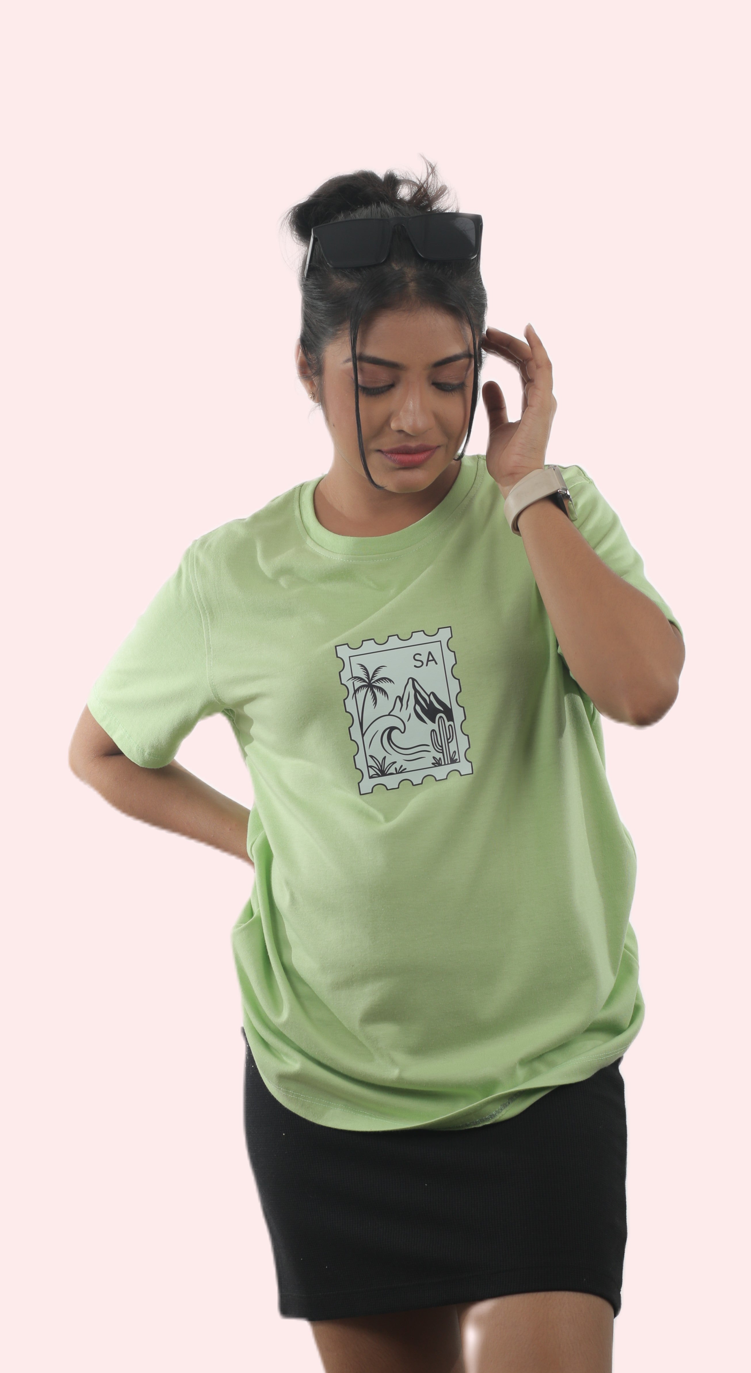 Desert Stamp Graphic Unisex Tee
