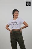 Every Day Cofee Club Crop Top