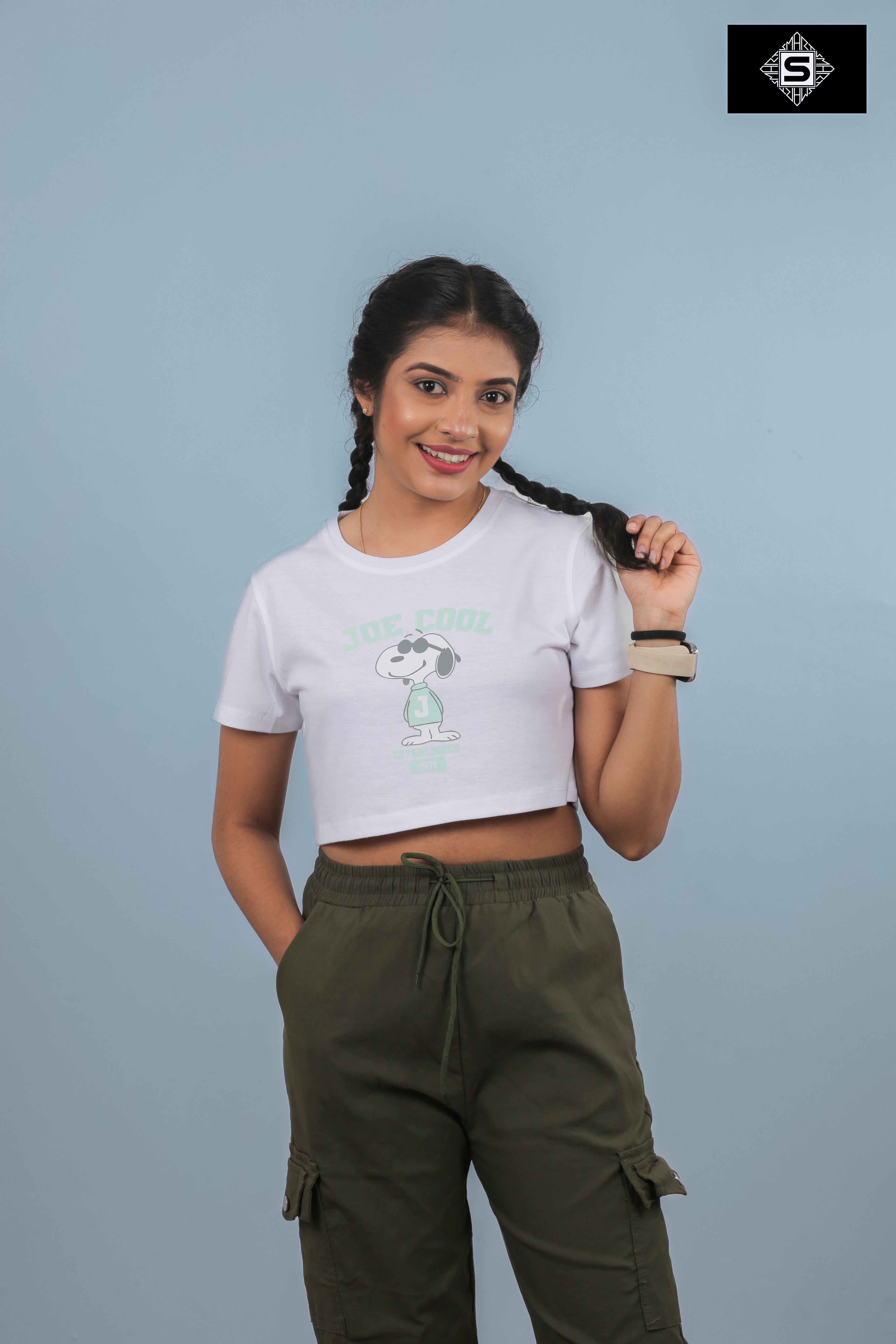 Classic Tigger Print Crop Top