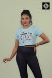 Every Day Cofee Club Crop Top