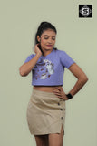 Every Day Cofee Club Crop Top