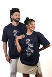 Botanical Plant Unisex Oversize Tee