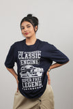 Classic Car Unisex Over Size Tee