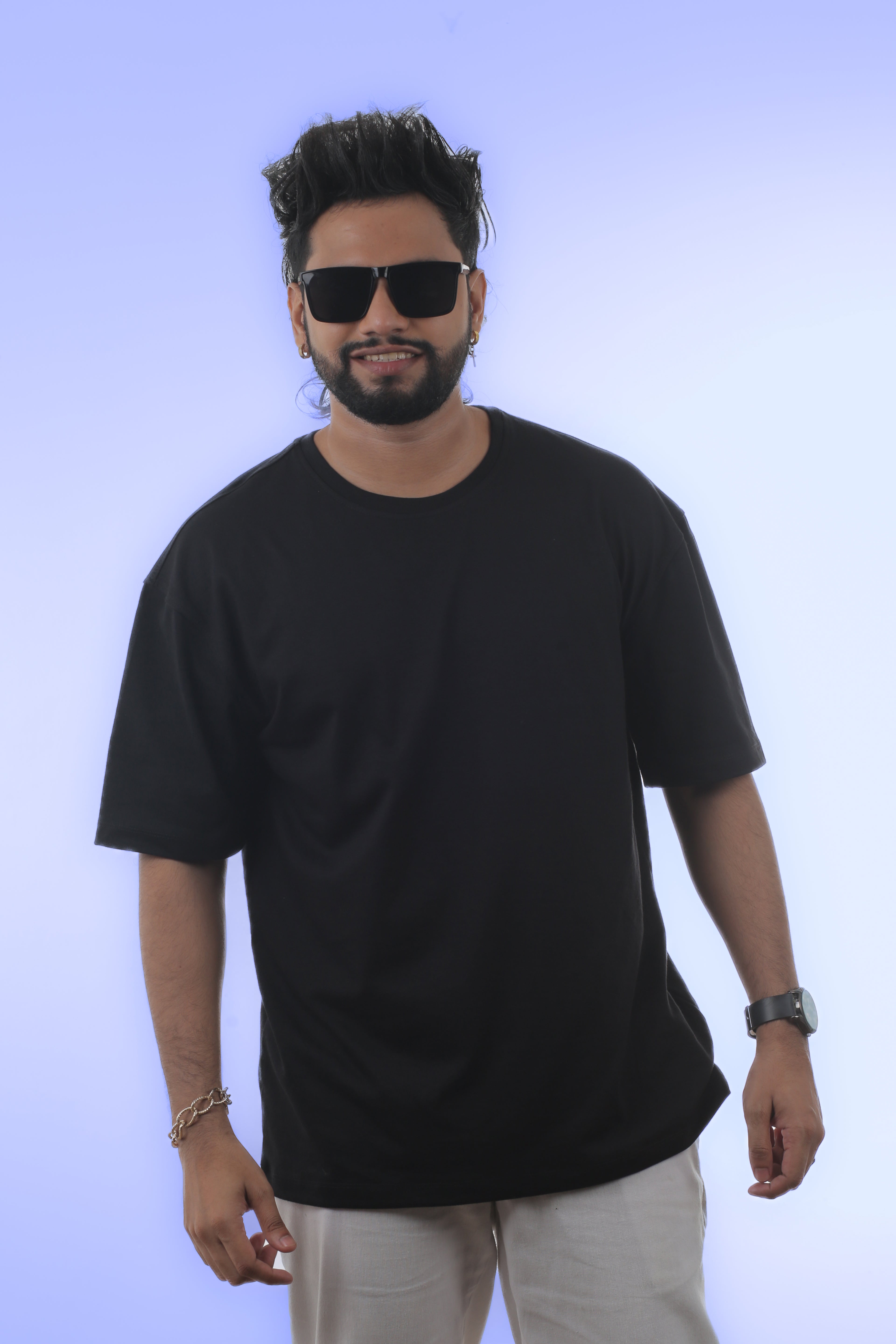 Traveler’s Palm Unisex Oversize Tee