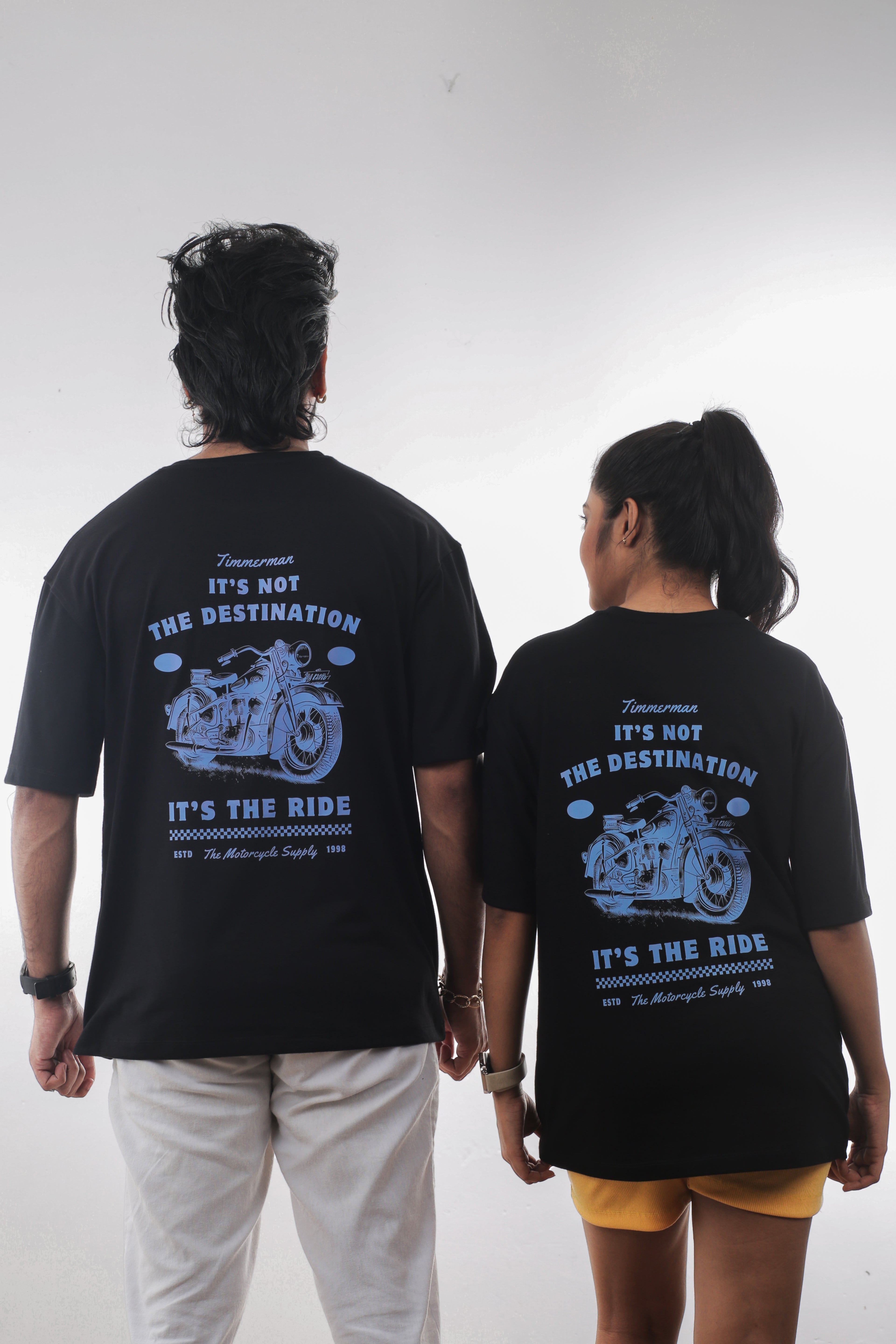 Unisex Oversize Motorcycle Quote T-Shirt