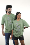Botanical Plant Unisex Oversize Tee
