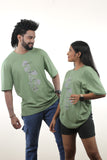 Botanical Plant Unisex Oversize Tee