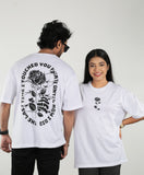 Rose Quote Unisex Oversize Tee