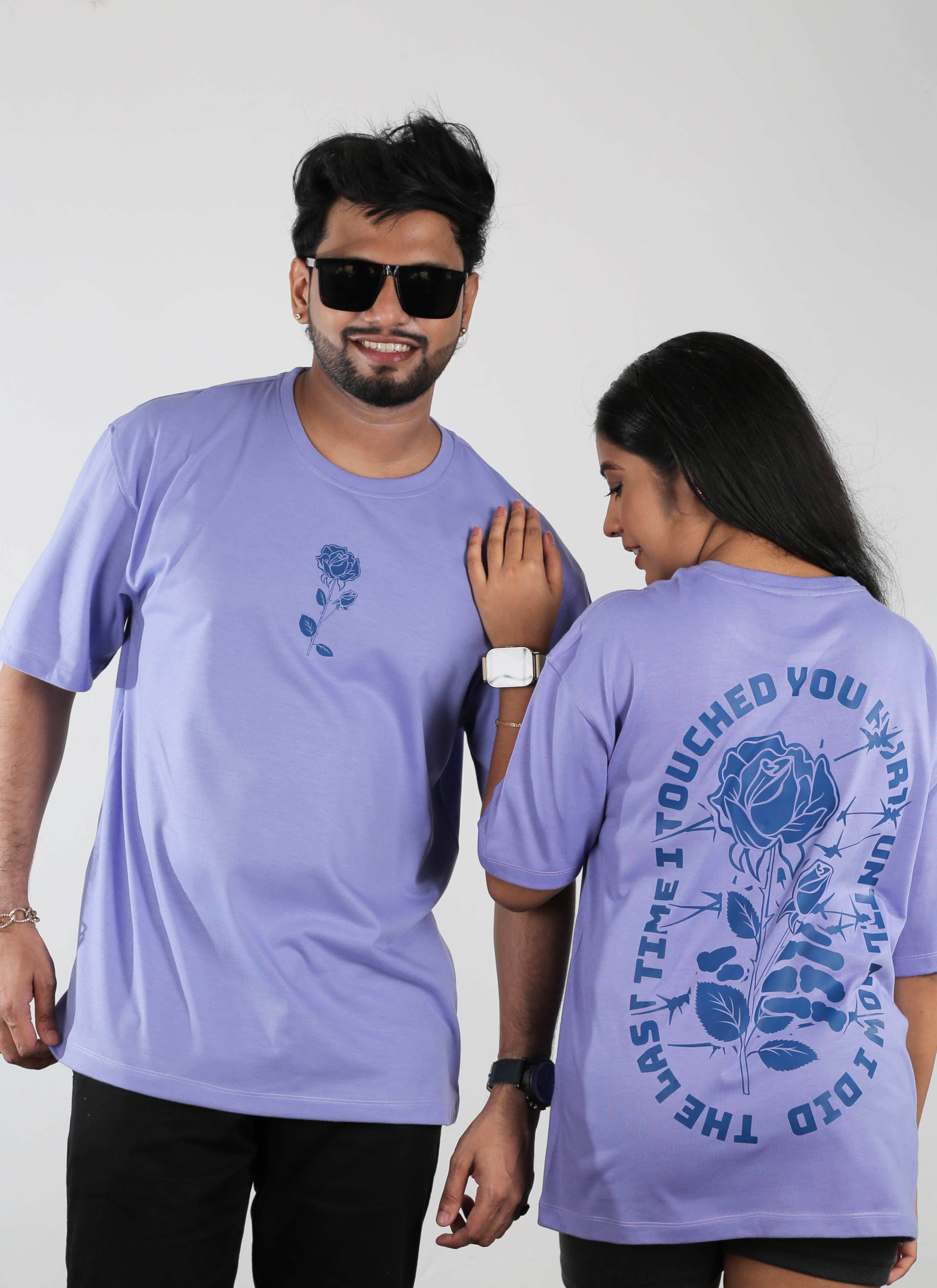 Rose Quote Unisex Oversize Tee