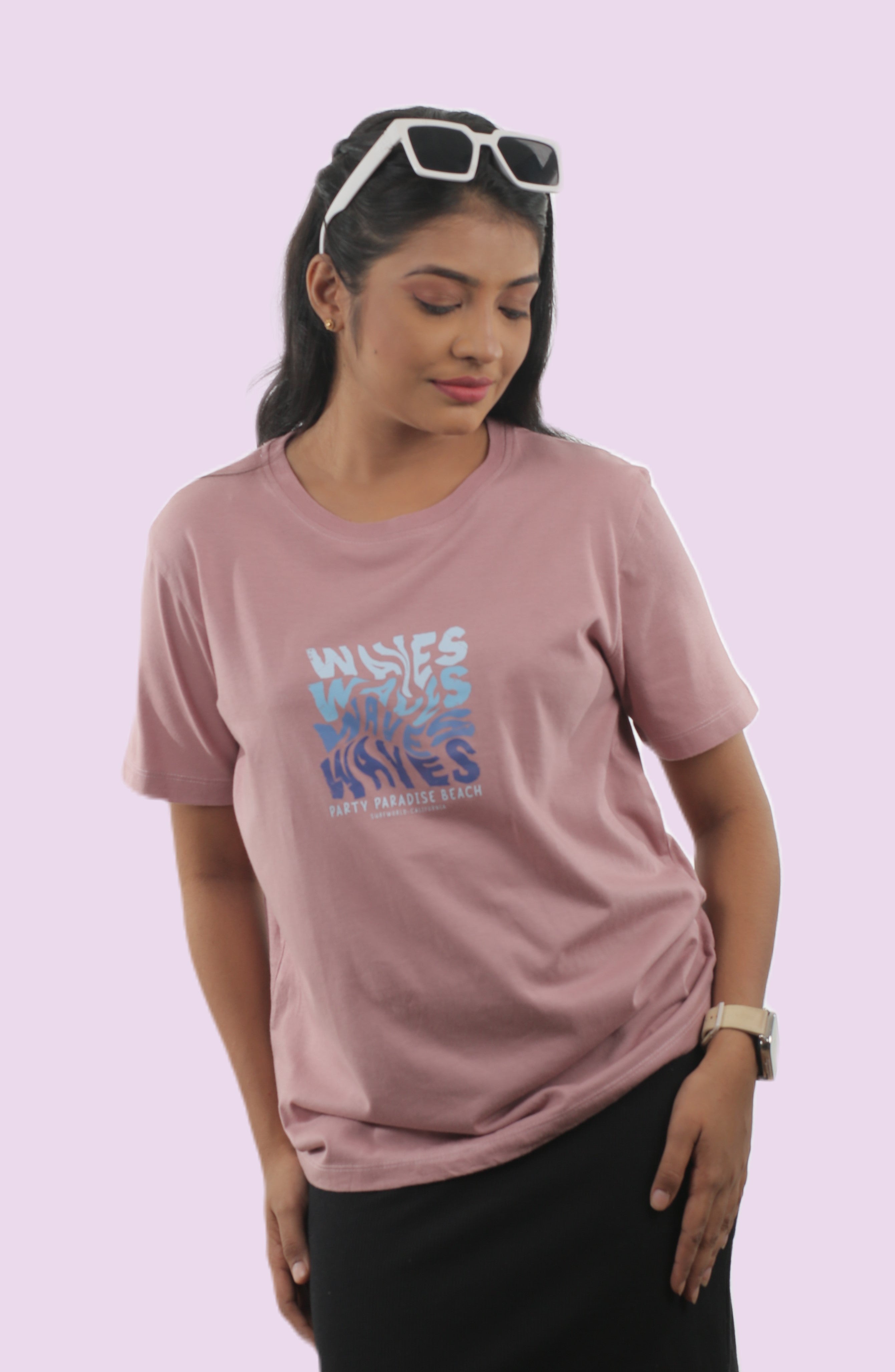 Wave Illusion Graphic Unisex Tee