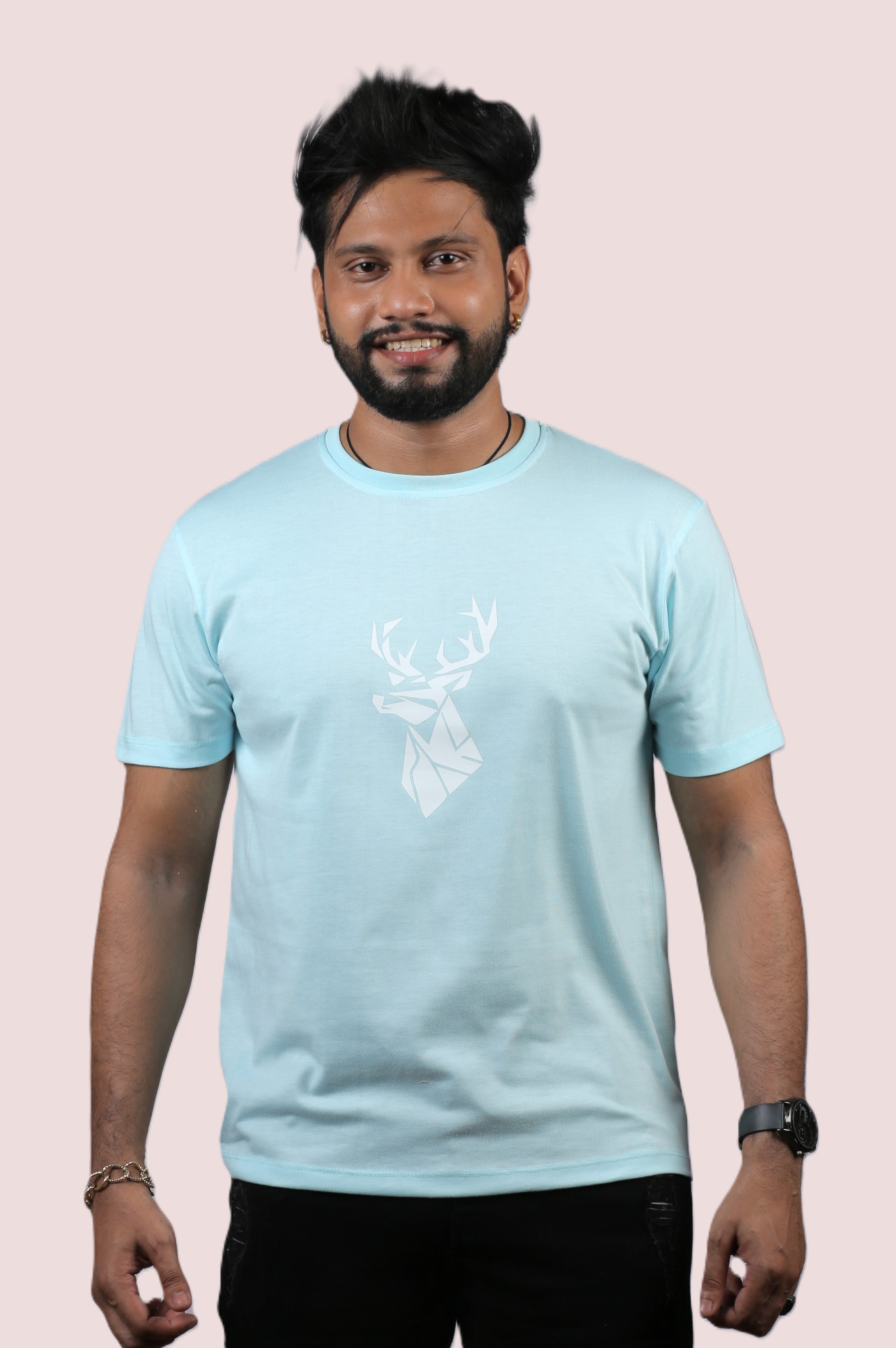 Geo Stag Graphic Tee