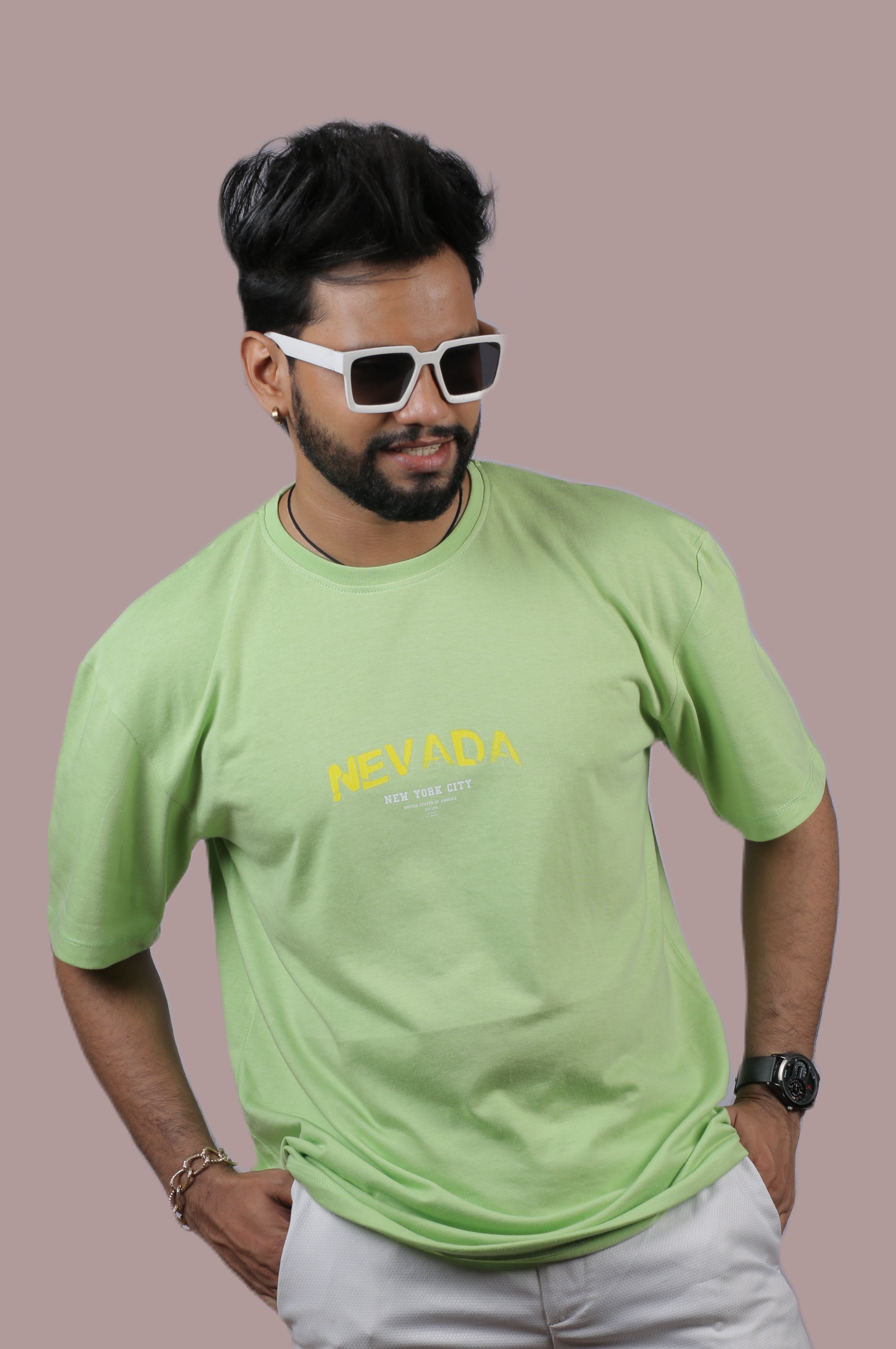 Nevada Unisex Oversized Tee