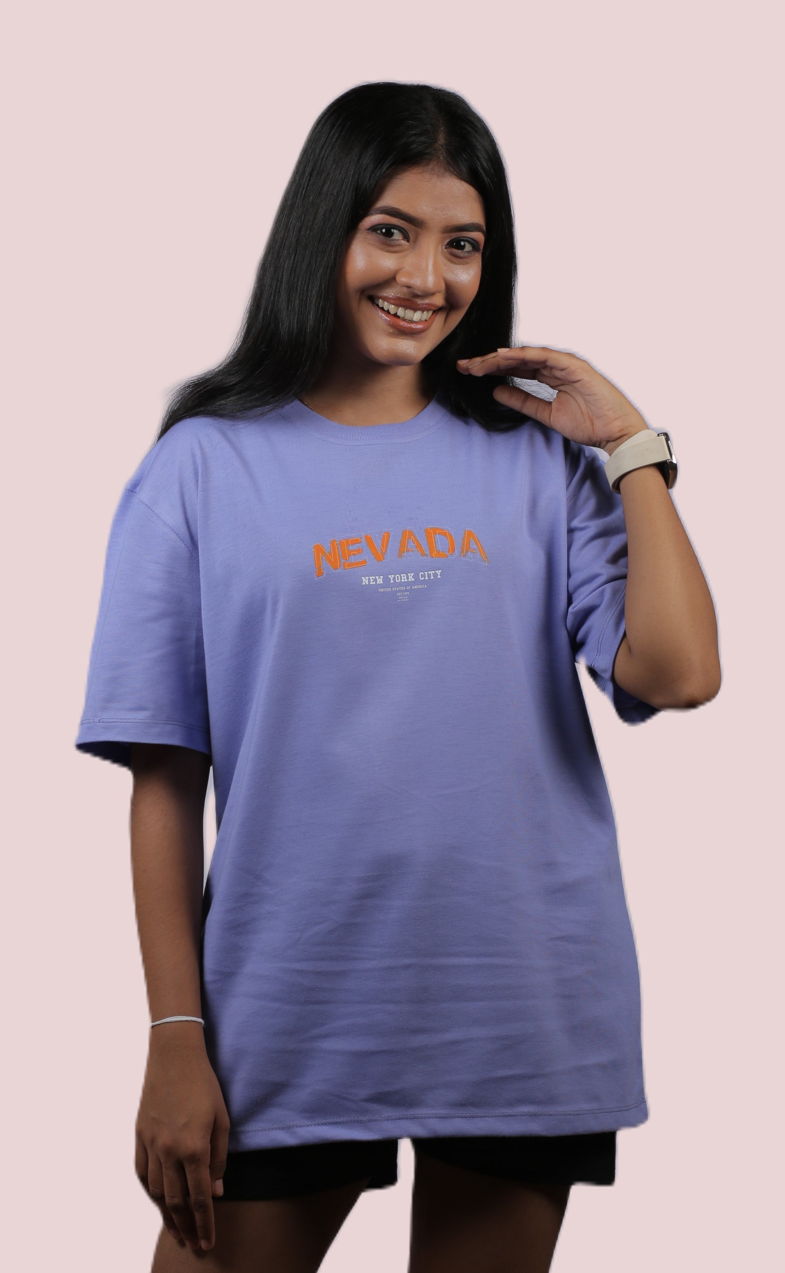 Nevada Unisex Oversized Tee
