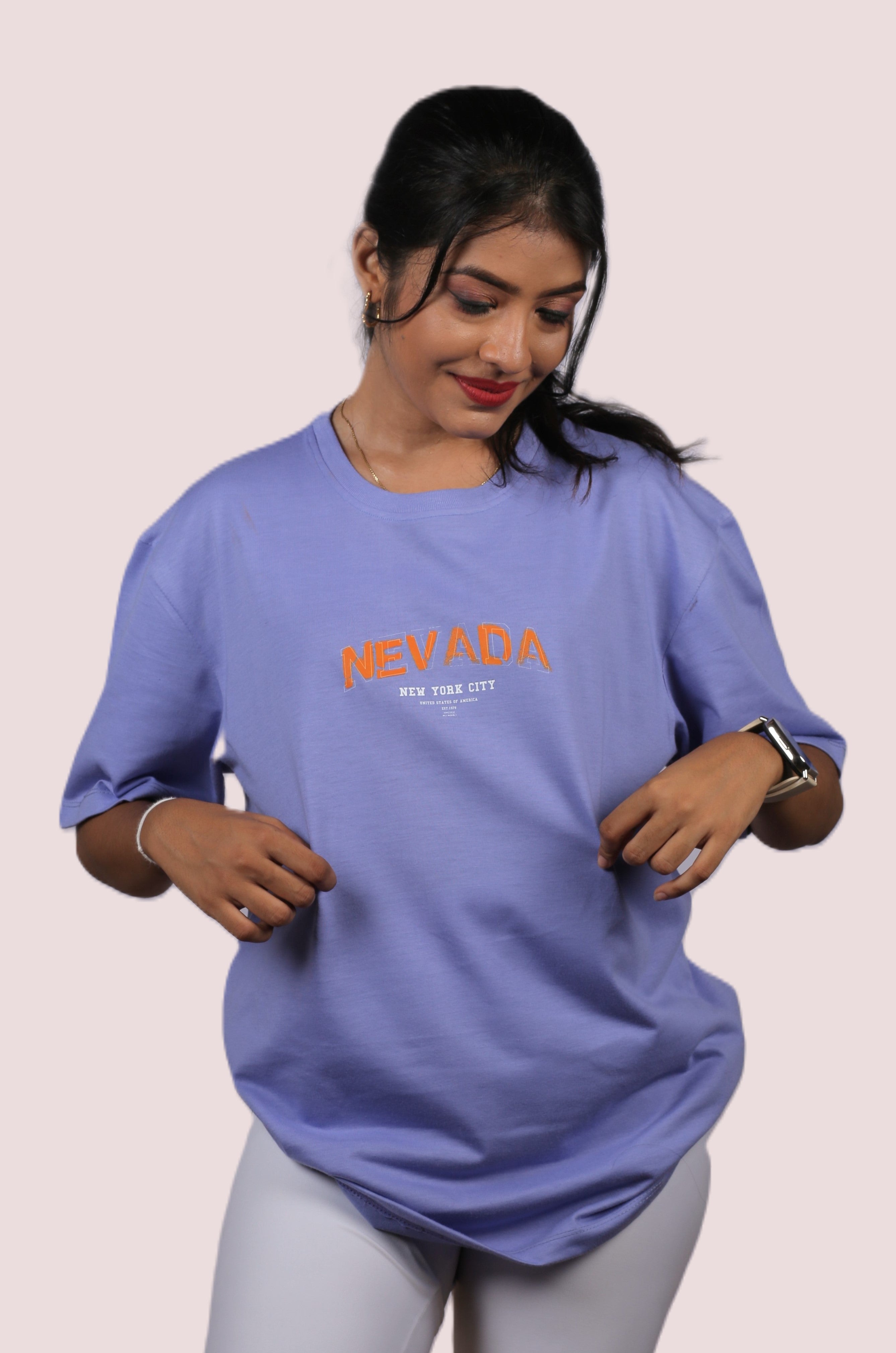 Nevada Unisex Oversized Tee