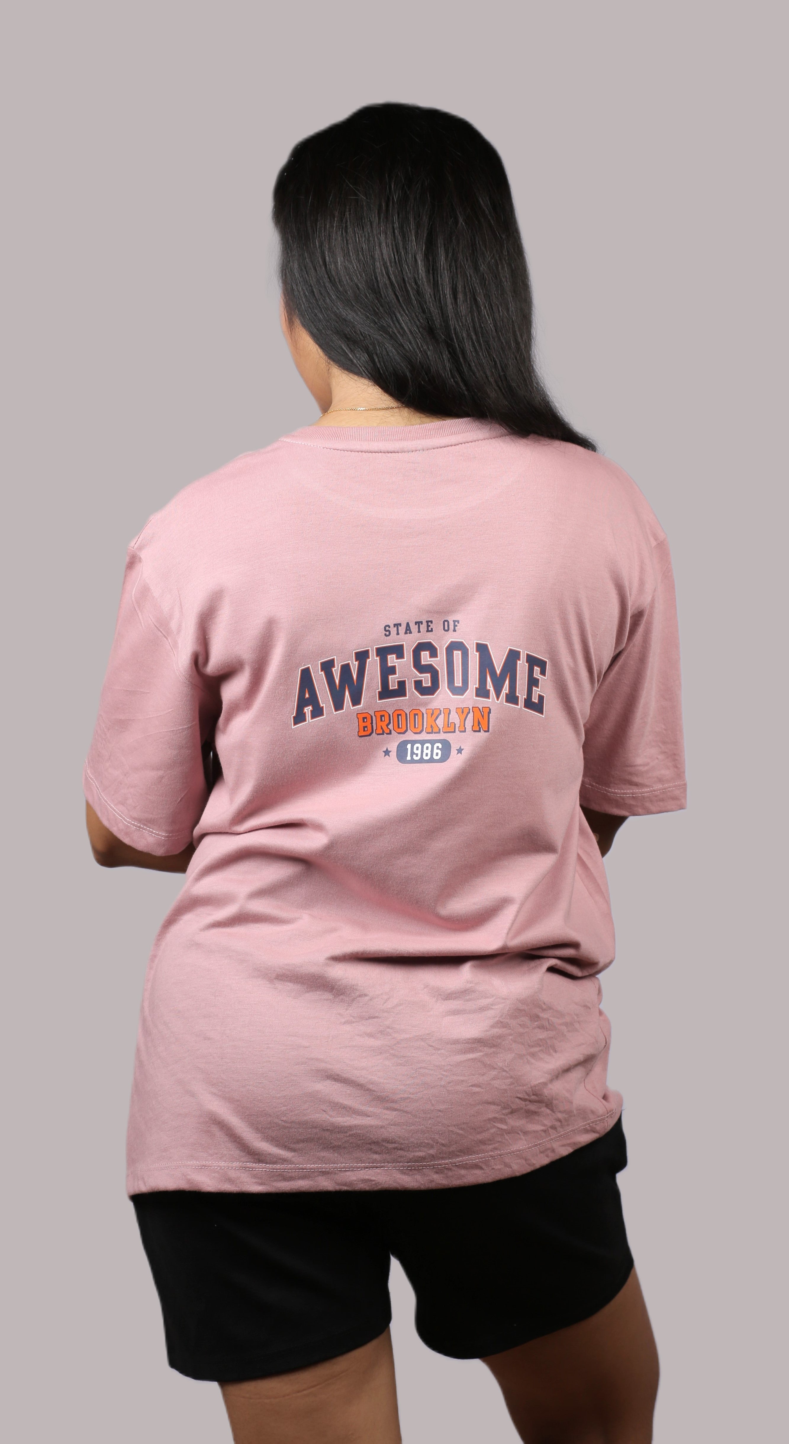 Awesome Brooklyn Unisex Oversized Tee