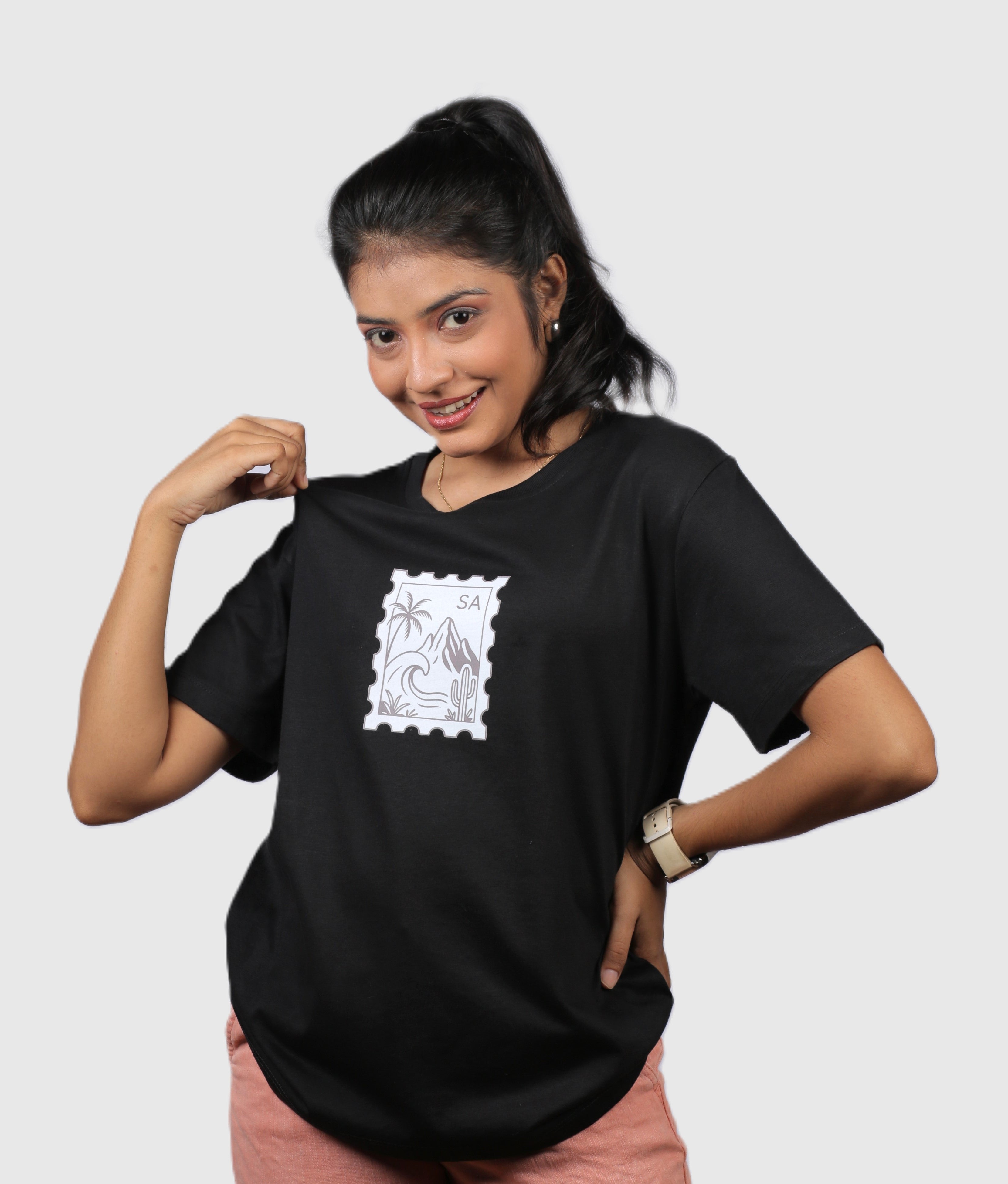 Desert Stamp Graphic Unisex Tee