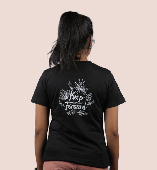 Keep Moving Forward Graphic Ladies Tee SMLR00006000