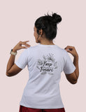 Keep Moving Forward Graphic Ladies Tee SMLR00006000