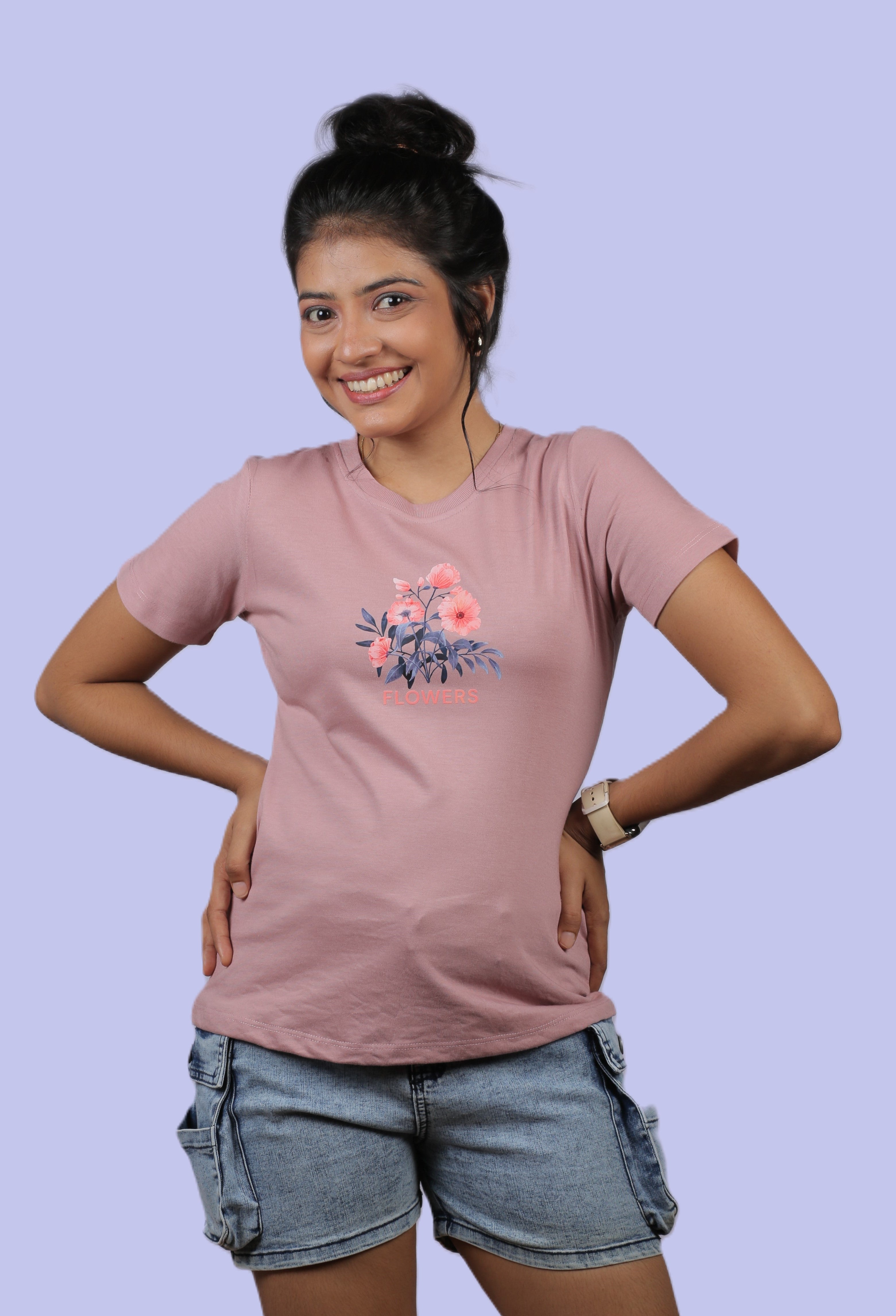 Blossom Graphic Ladies Tee