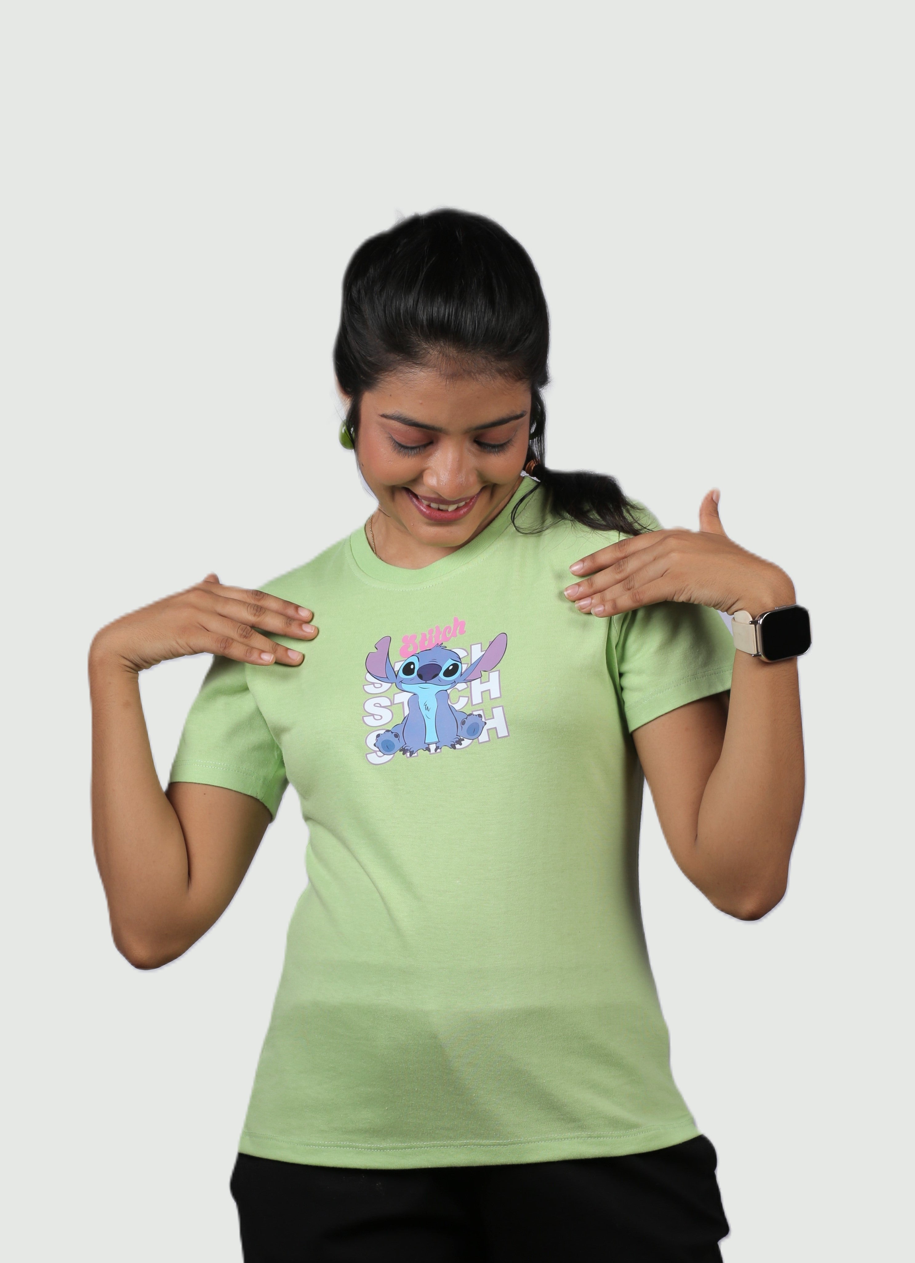 Stitch Graphic Ladies Tee