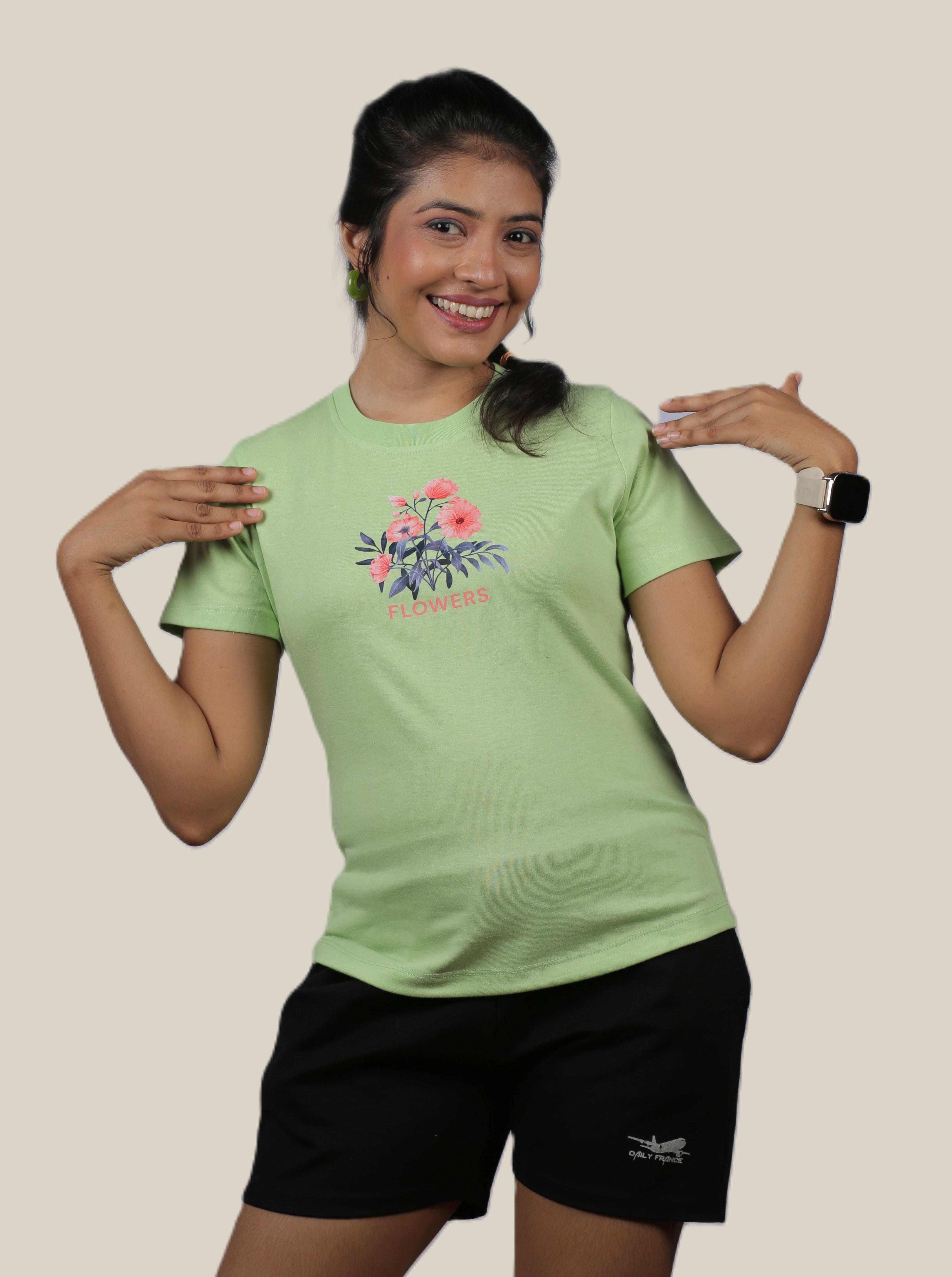 Blossom Graphic Ladies Tee