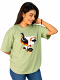 Midnight Muse Graphic Oversize Tee